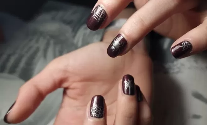 Manucure d'Halloween, Viroflay, Les Jolis Ongles d'Émilie