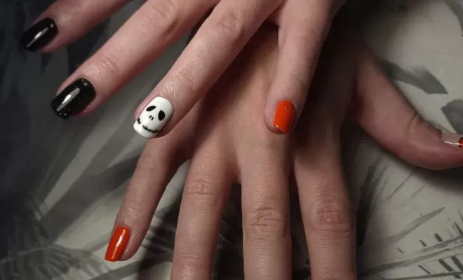 Manucure d'Halloween, Viroflay, Les Jolis Ongles d'Émilie