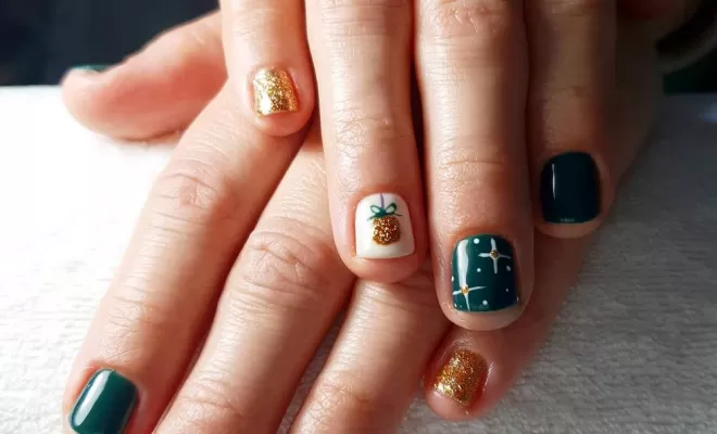 Manucure pour Noël, Viroflay, Les Jolis Ongles d'Émilie