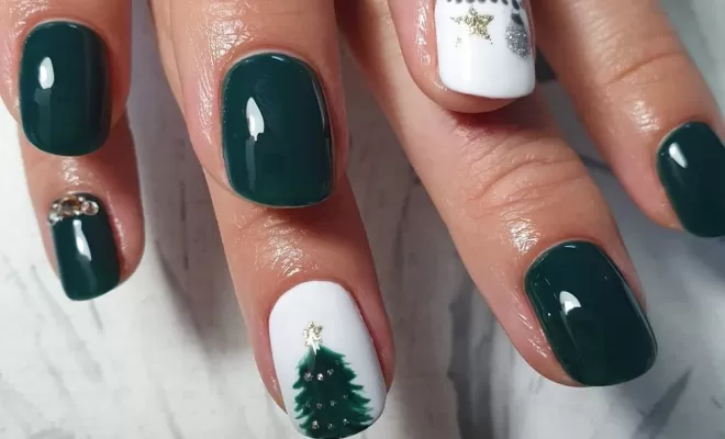 Manucure pour Noël, Viroflay, Les Jolis Ongles d'Émilie